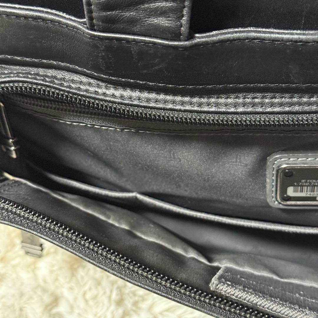 TUMI トゥミ ビジネスバッグ ナパレザー ブラック 2way 96130D4