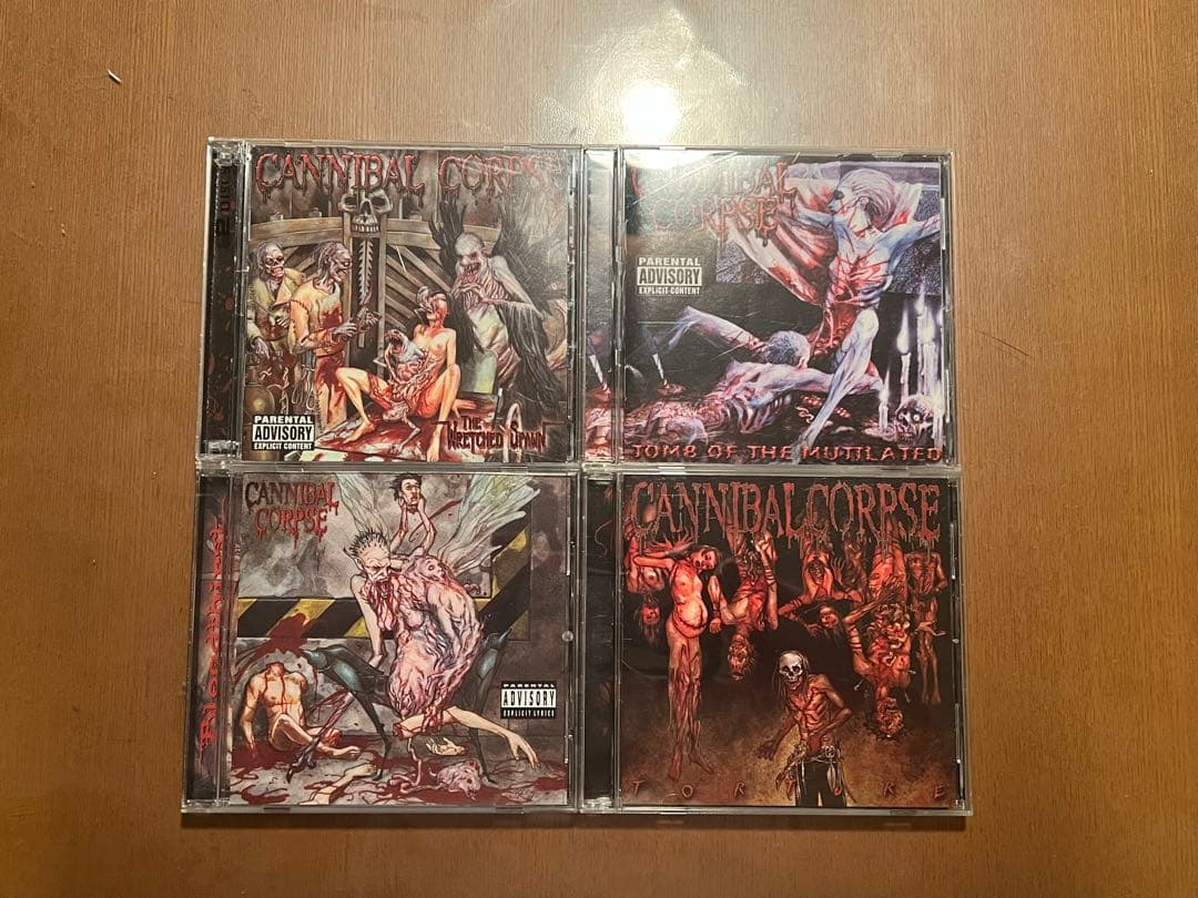 Cannibal Corpse CD4枚組 4BT CANNIBAL CORPSE Chaos Horrific 2023 JAPAN CD | eBay