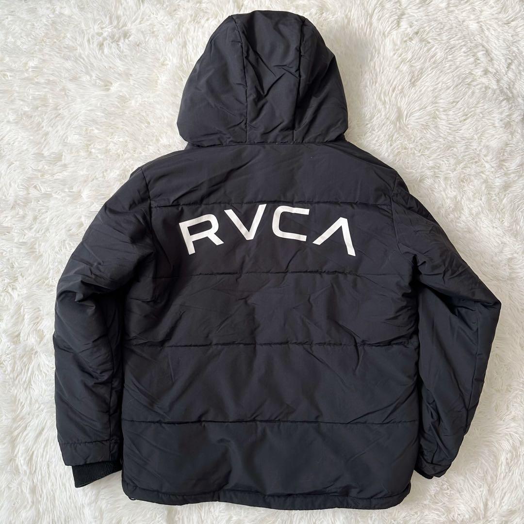 RVCA ルーカ ダウンジャケット ブラック Sサイズ② - メルカリ