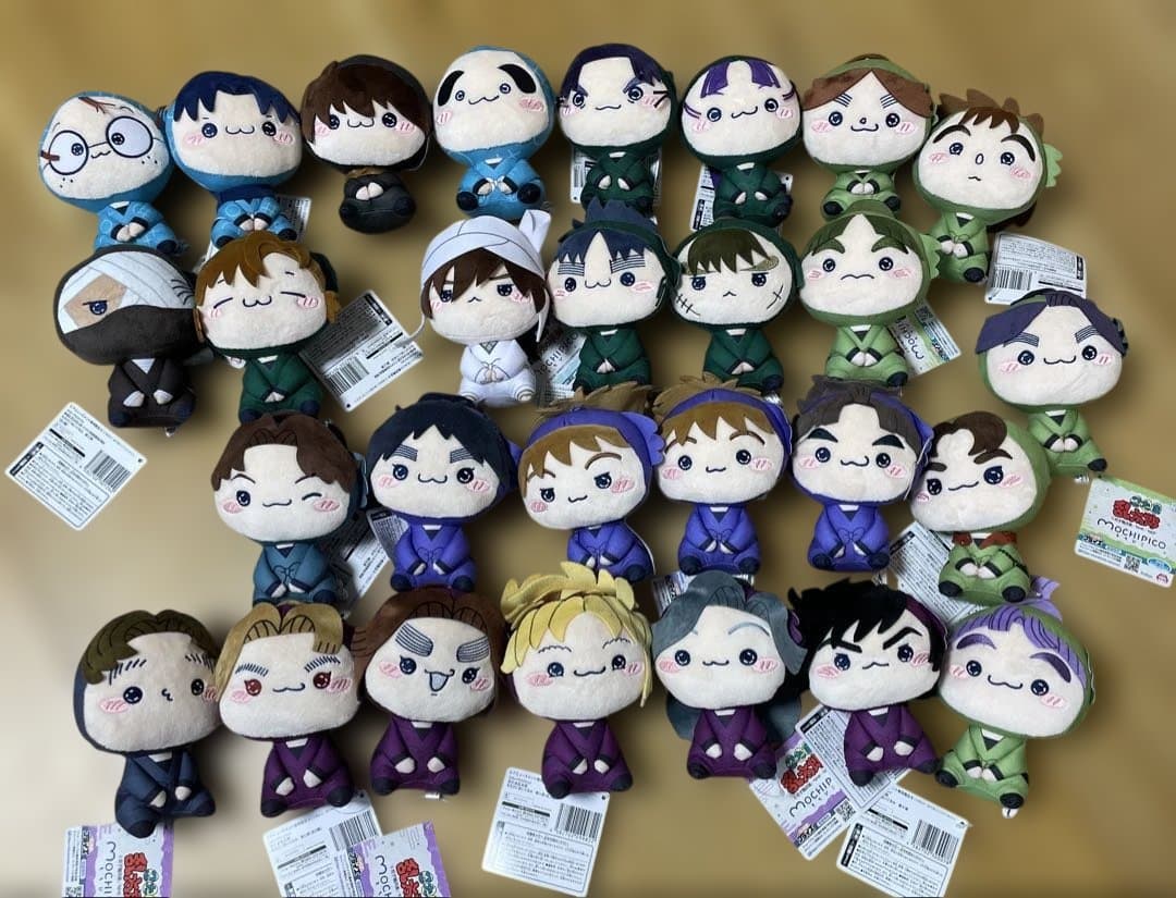 忍たま乱太郎　もちぴこ　ぬいぐるみ　28種 A竹谷八左ヱ門】劇場版 忍たま乱太郎 ドクタケ忍者隊最強の軍師 もち