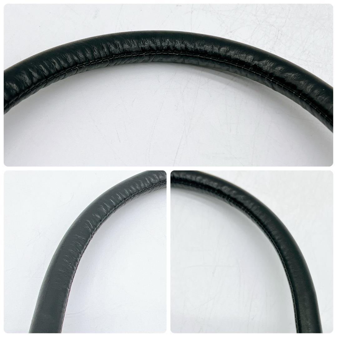 WAKO カーフレザー ターンロック フォーマルバッグ トップハンドル