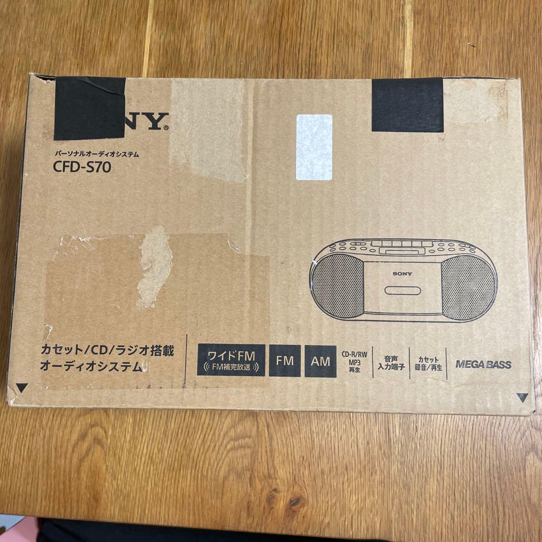 SONY CFD-S70 パーソナルオーディオシステム　新品 Sony CD Cassette Radio CFD-S70 B : Amazon.ca: Electronics