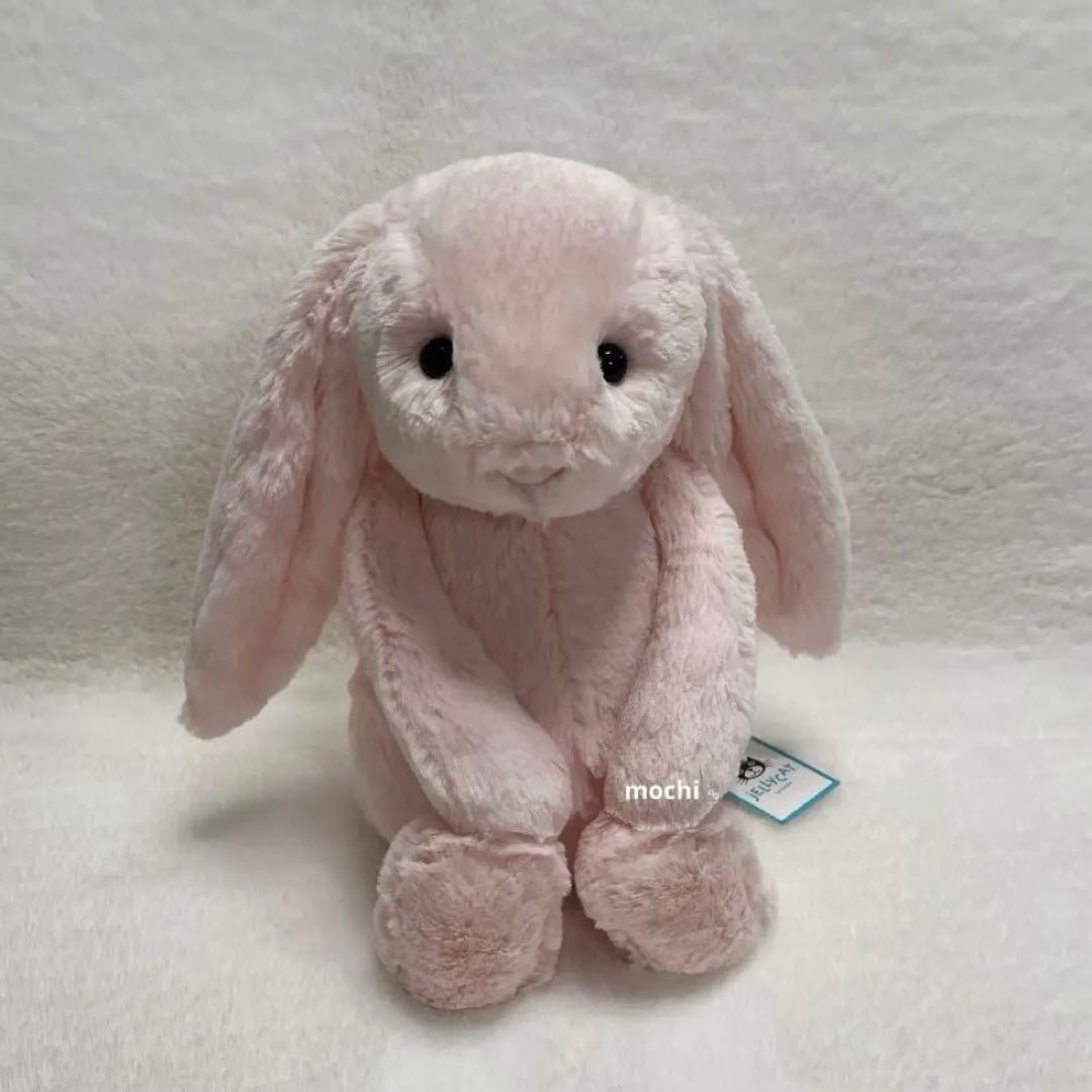  Bashful Pink Bunny うさぎ ぬいぐるみ新品 Jelly cat / ジェリーキャット Bashful Pink Bunny Medium ぬいぐるみM