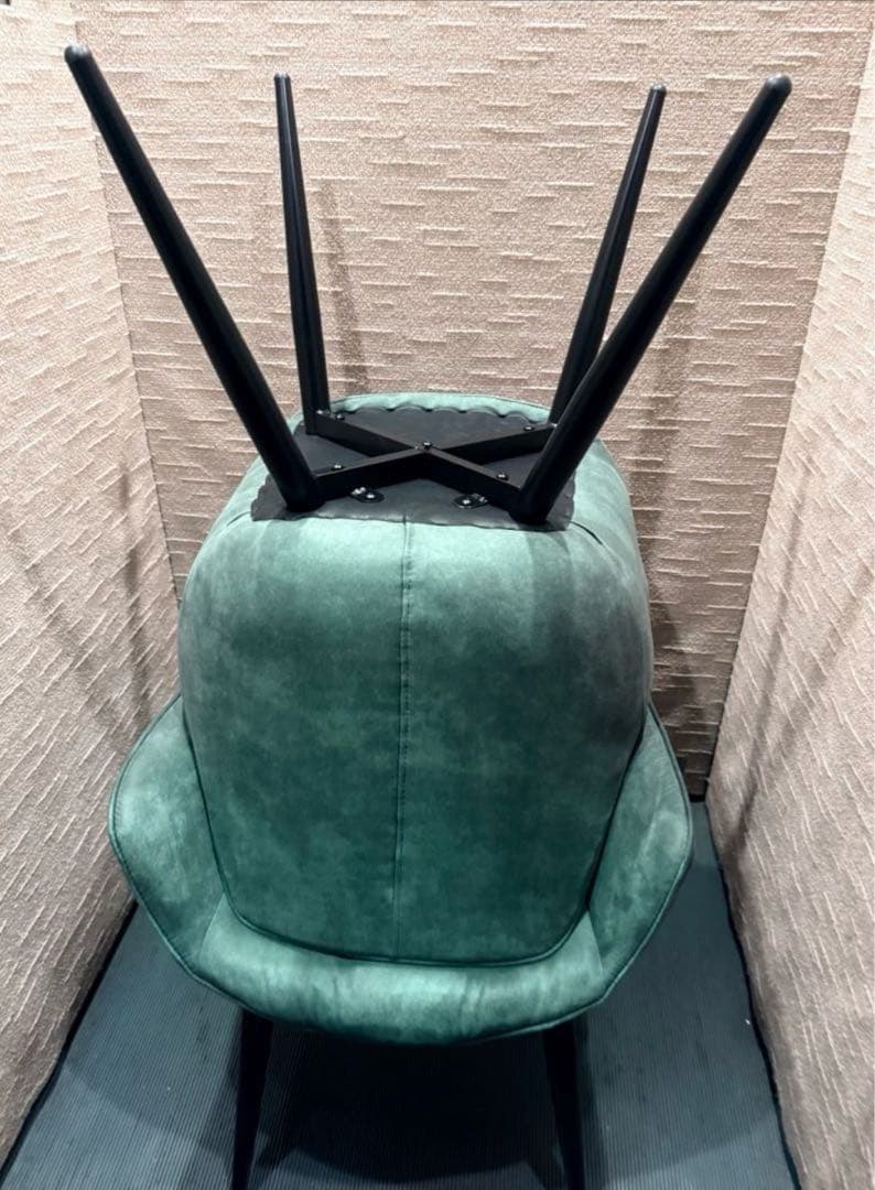 二脚セット】SDR2802 グリーン ダイヤモンドキルティング - メルカリ