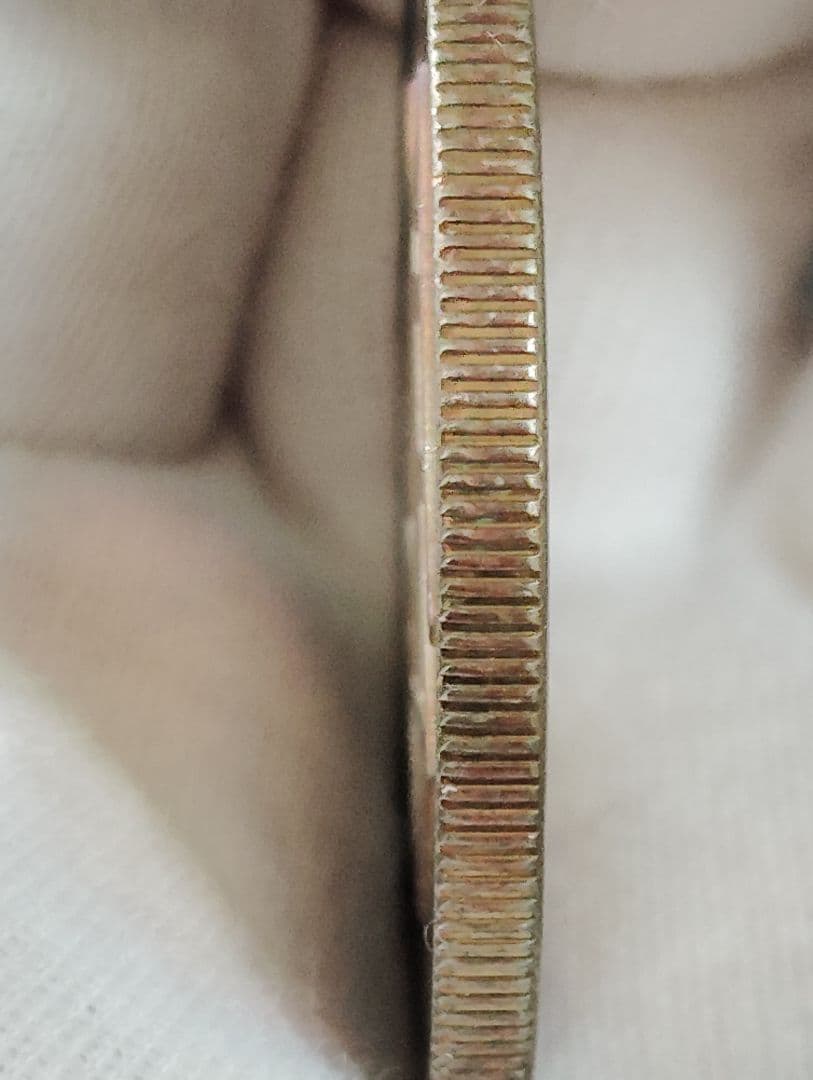 銀質保証 《一両正銀 富》 中国古銭 珍品時代物 大型銀貨 37g