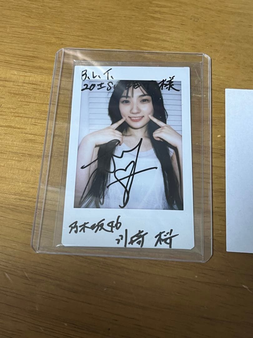 川崎桜 サイン入りチェキ - メルカリ