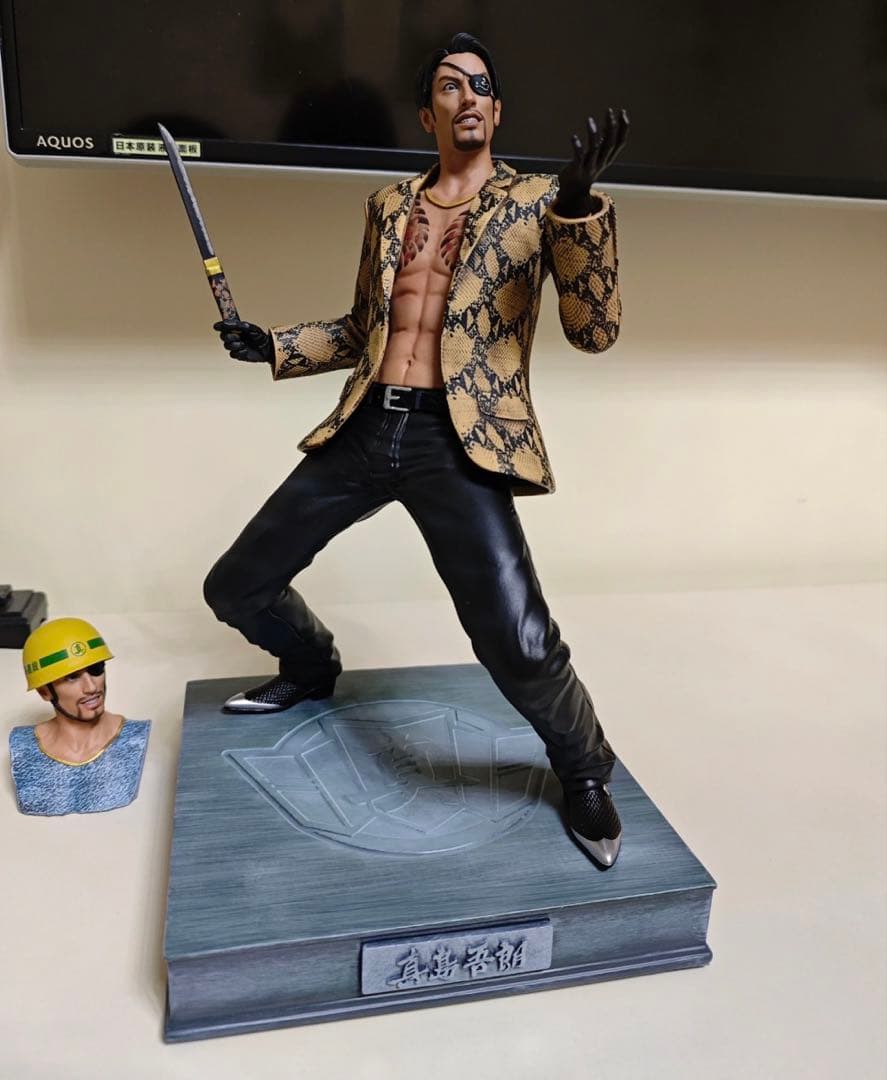 龍が如く CHOCOBO 真島吾郎 フィギュア 画像ギャラリー No.001 | 「龍が如く」の真島吾朗がスタチュー