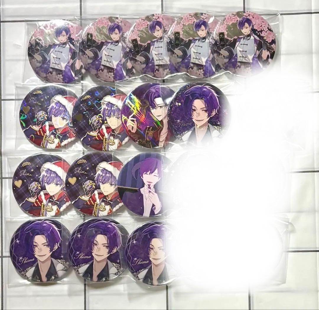 浦島坂田船 志麻 缶バッジ まとめ売り - メルカリ