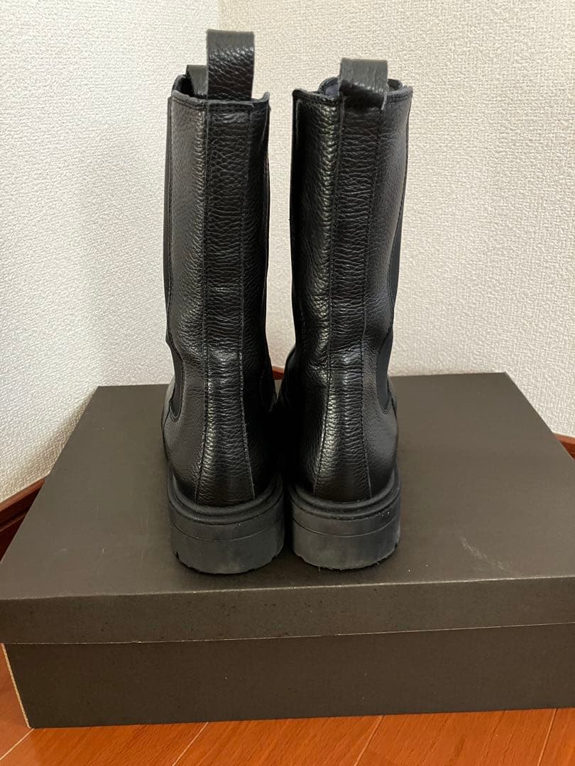 CARMEN SALAS 】サイドゴアブーツ 39 黒