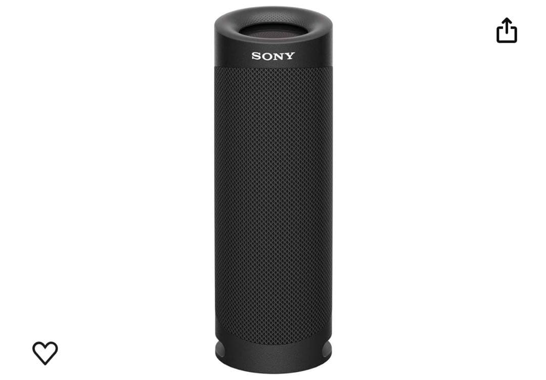 ソニー(SONY) ワイヤレスポータブルスピーカー SRS-XB23  重低音 SRS-XB23 | アクティブスピーカー／ネックスピーカー | ソニー