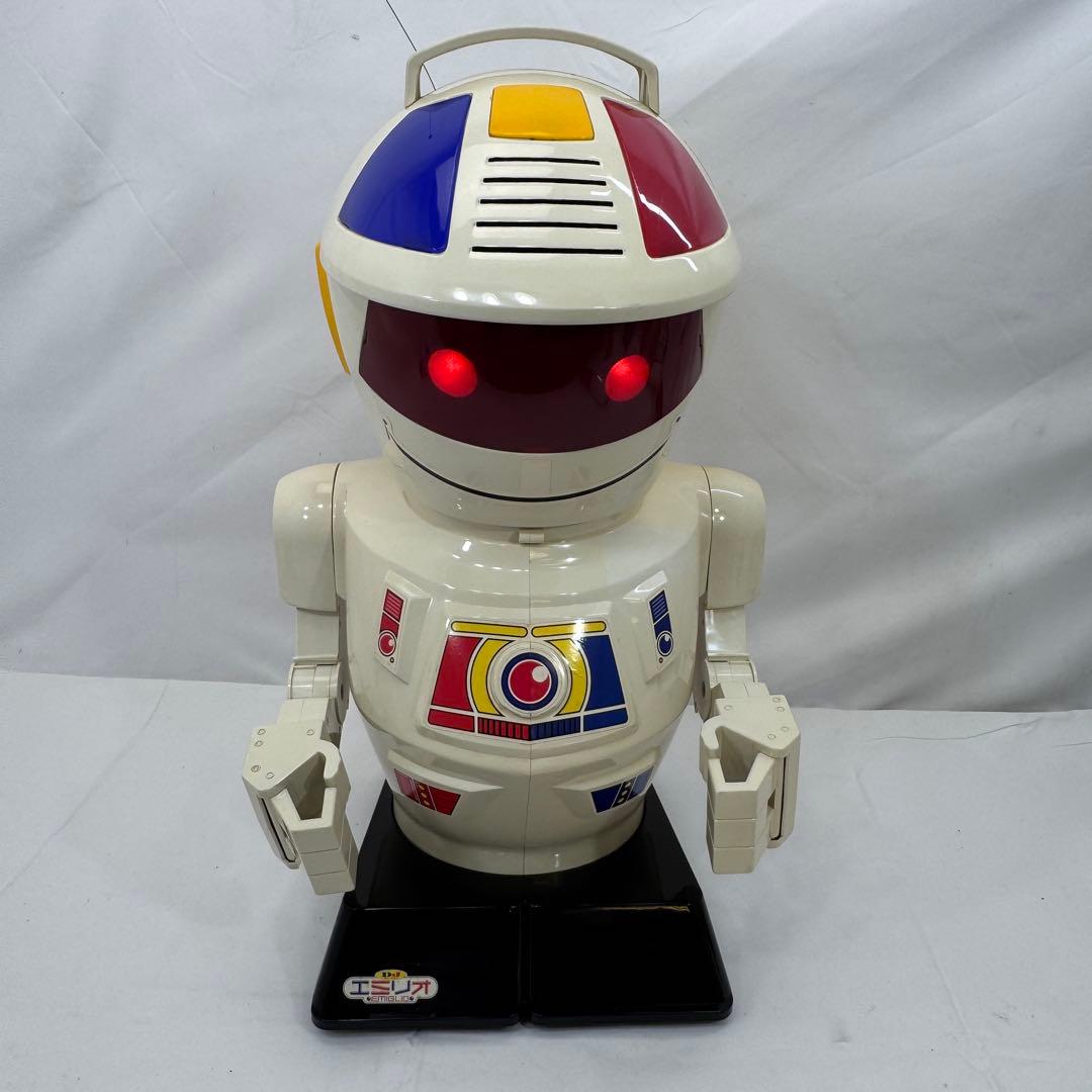 希少 昭和レトロ セガ ヨネザワ DJ エミリオ ラジコンロボット 外箱付