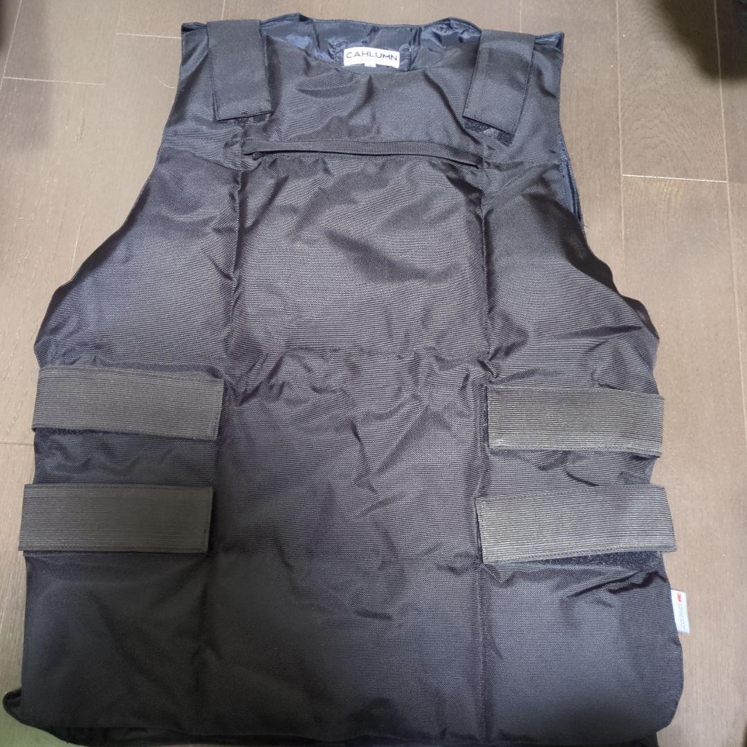CAHLUMN ブラック ダウンベスト Mサイズ ARMANI EXCHANGE アルマーニエクスチェンジ A|X ダウンベスト メンズ