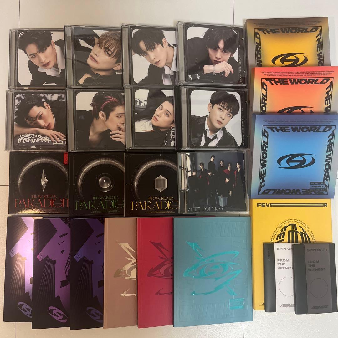 ateez アルバム CD まとめ売り ATEEZ アルバム CD 4枚 セット ソンファ - メルカリ