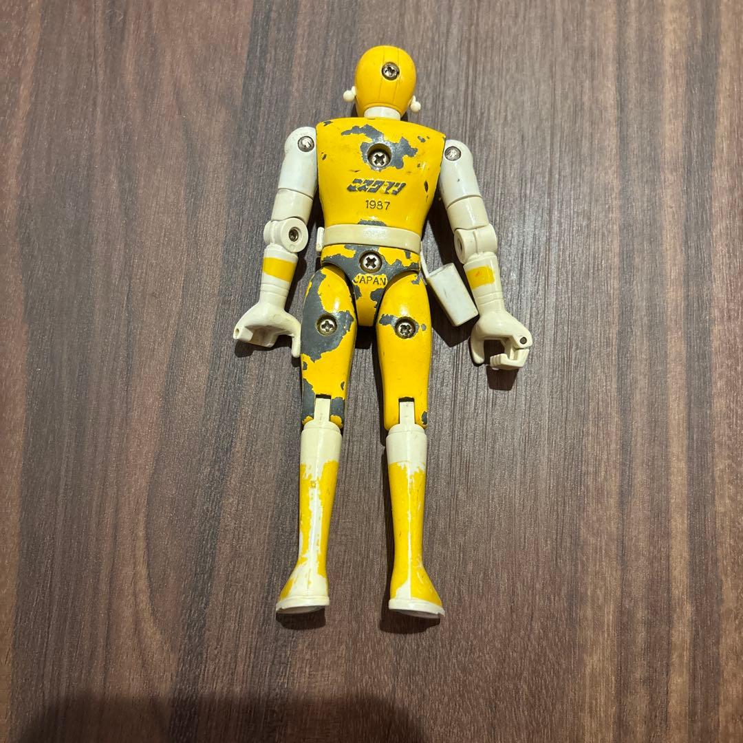 当時物 絶版 光戦隊マスクマン 超合金 イエロー ピンク 1987年／昭和