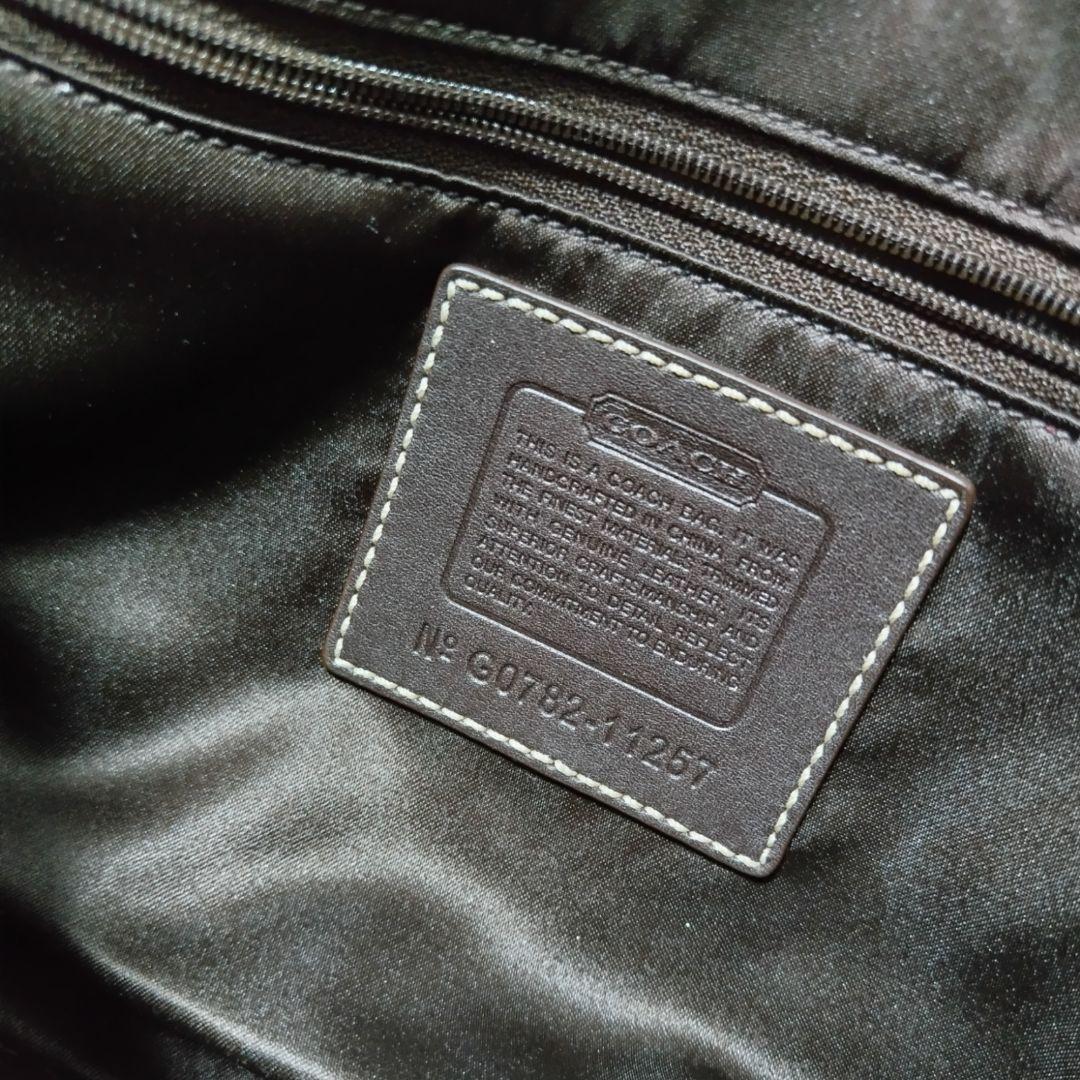 COACH ショルダーバッグ エルゴシグネチャーフラップ 11257 - メルカリ