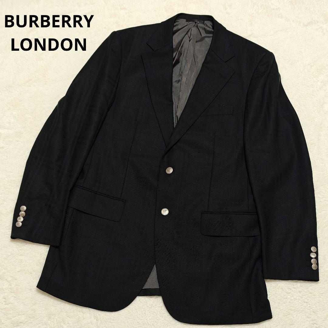 美品✨バーバリーロンドン テーラードジャケット カシミヤ混 ノバ
