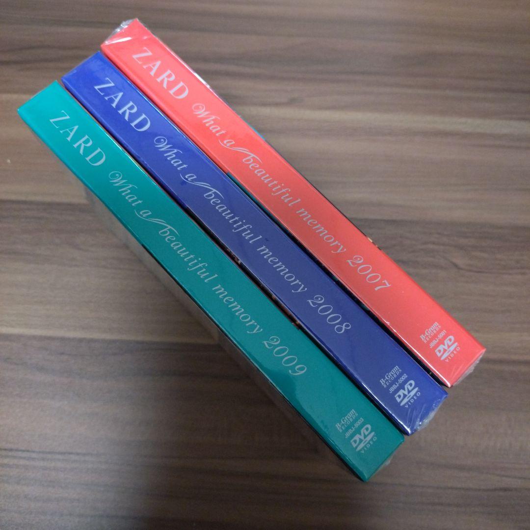 ZARD/LIVE＆ドキュメント DVD 3点/ 2007・2008・2009