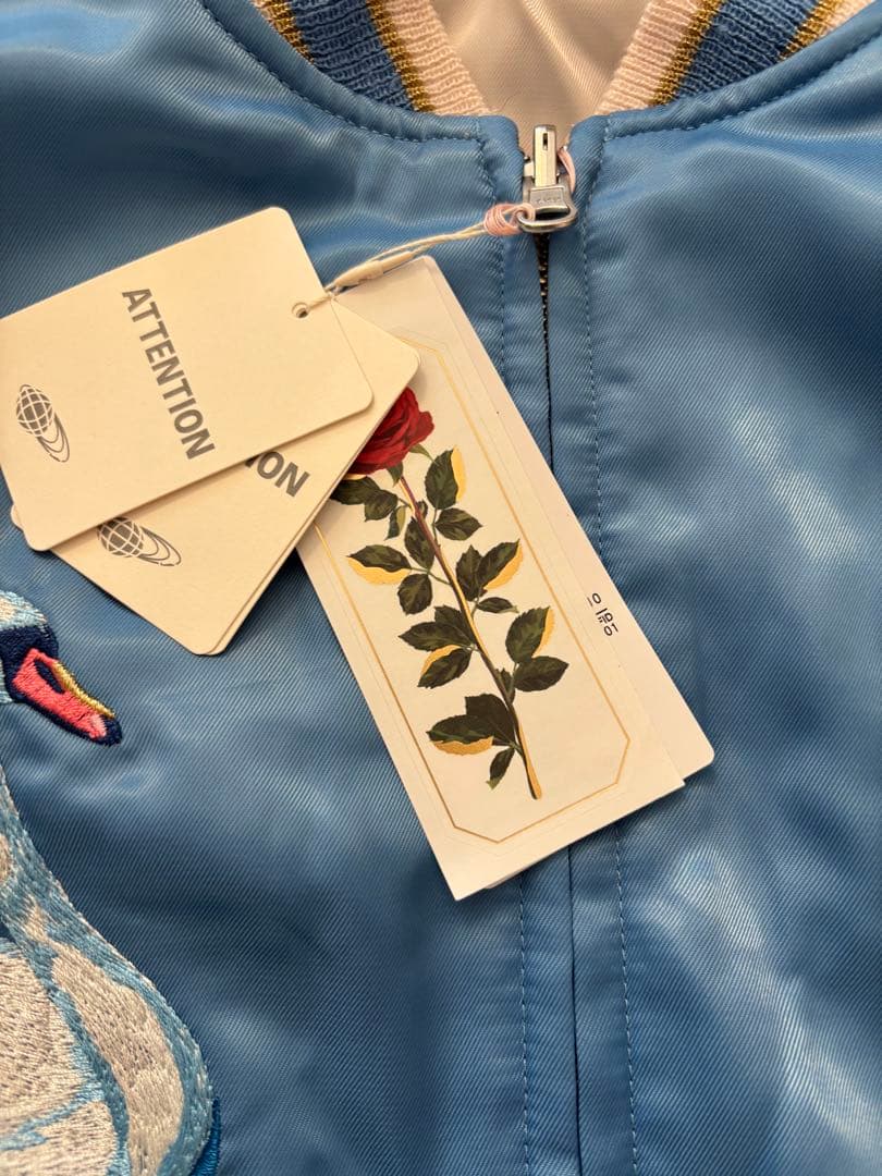 m*i様 sale新品 ルルメリー×BEAMS スカジャン スワン - メルカリ