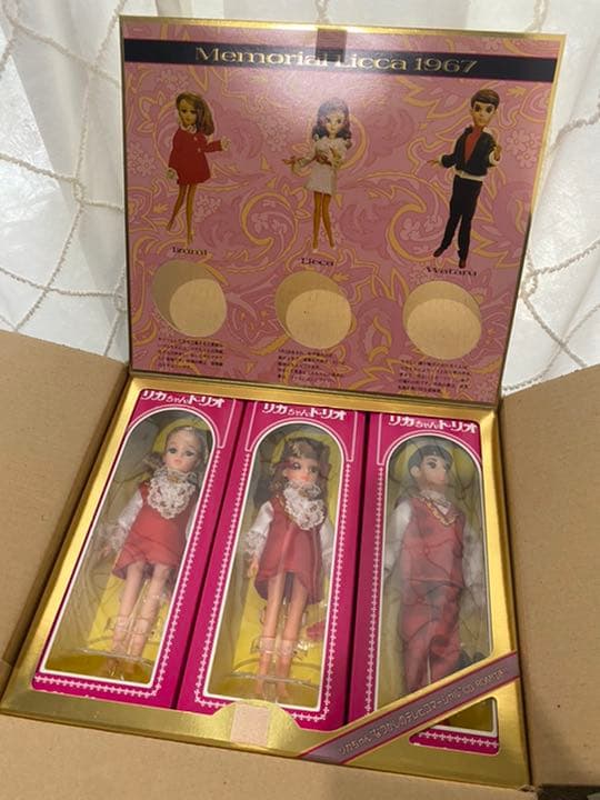復刻版　リカちゃん　トリオ リカちゃん/復刻版リカちゃんトリオ/トイザらス限定 Y-25-08-20-047-YD