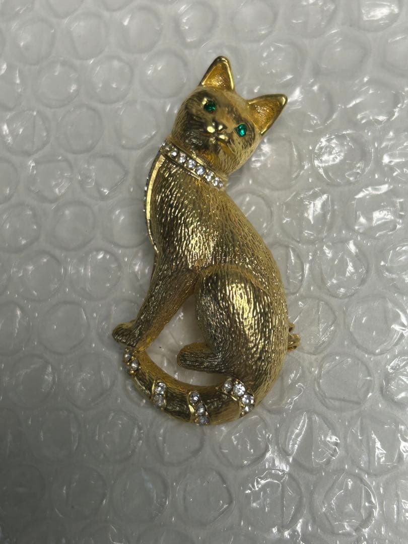 サインなしクリスタルラインストーン 子猫 ブローチピン サインなしクリスタルラインストーン 子猫 ブローチピン 楽天市場