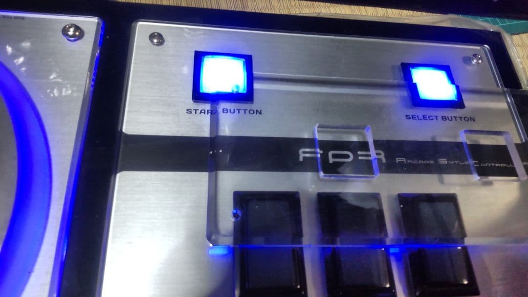 比較的美品 ビートマニア DAO 最新FP7 三和ボタン 静音化 ブルーLED