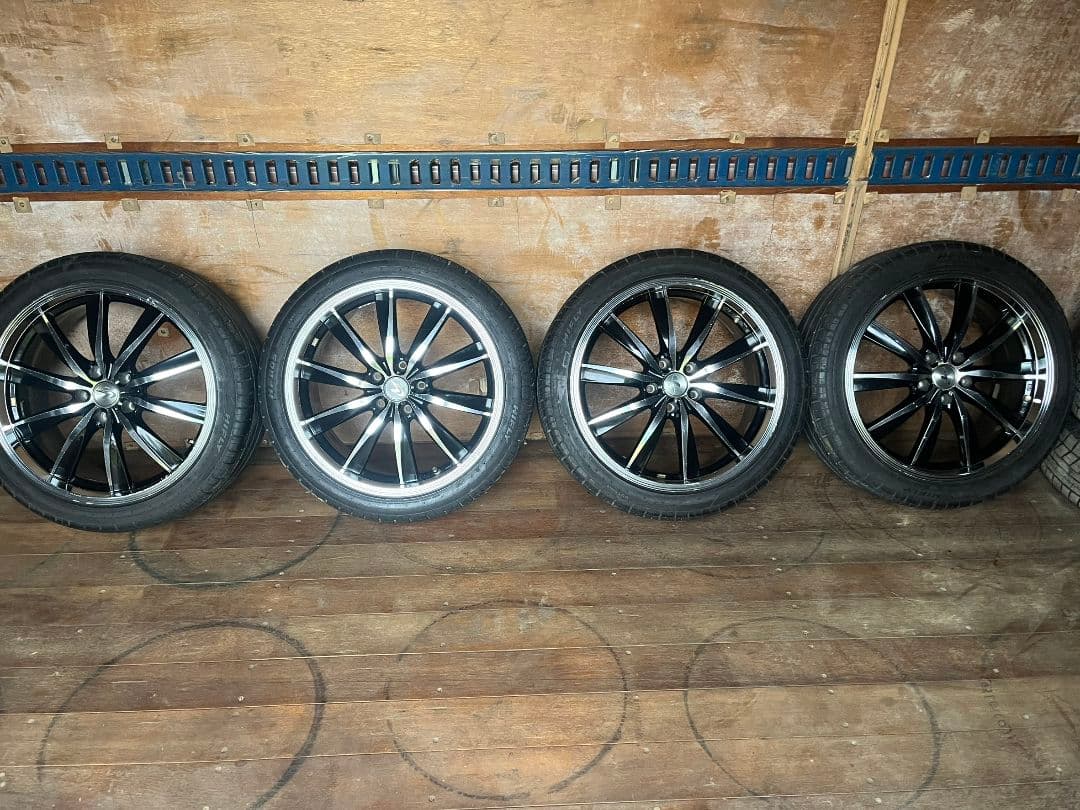 レオニスタイヤホイールセット 245/40R19 PCD 114 19X8J - メルカリ