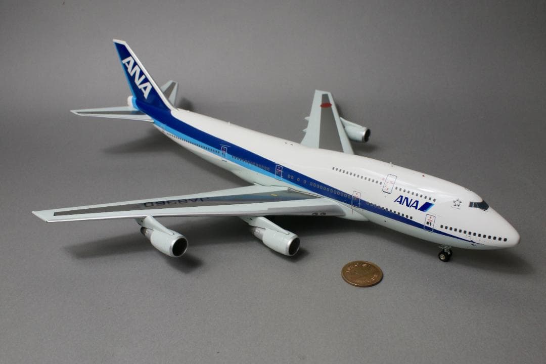 レア ANA B747-400D JA8960 1/200 完成品 - メルカリ