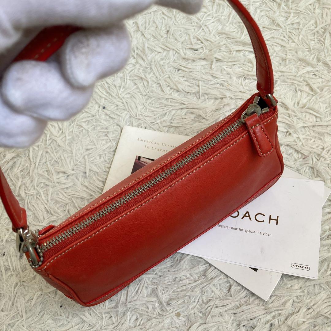 vintage coach old accessory porch orange