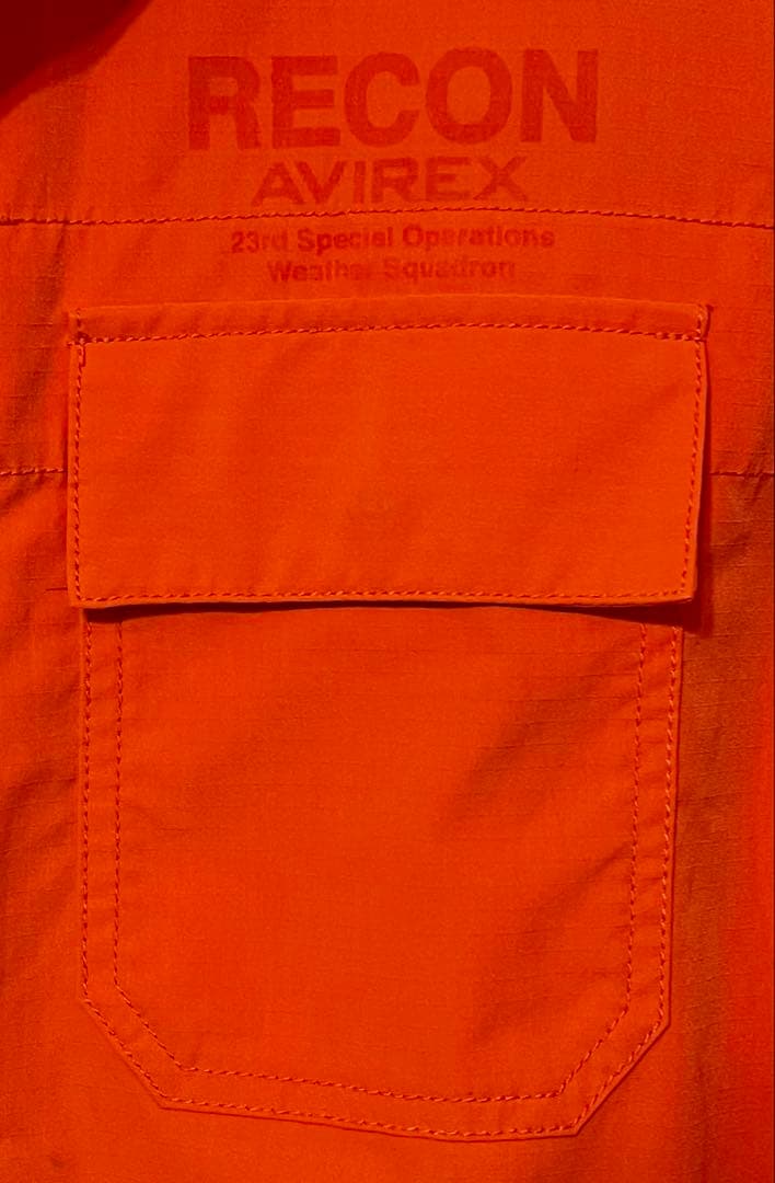 AVIREX RECON つなぎ オレンジ - メルカリ