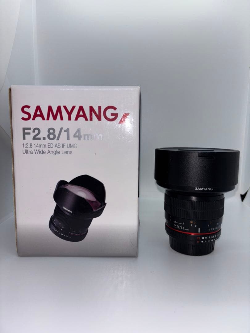 サムヤン 14mm F2.8 ED AS IF と角型フィルターホルダーセット KANI 角型フィルターホルダー Samyang 14mm F2.8 ED AS IF UMC / MF