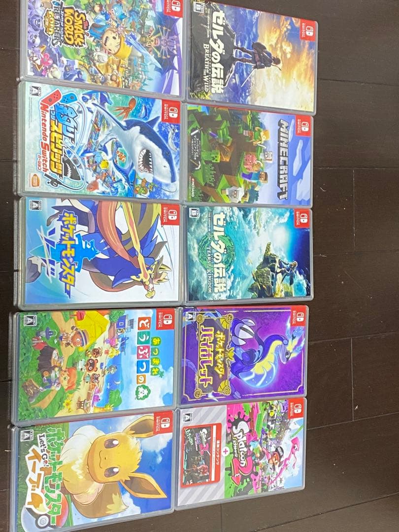 ニンテンドースィッチソフト10個セット定価6万以上。収納できる箱もお付けします。 Switch本体とソフトのセットがお買い得！ 「やわらかあたま塾」セット