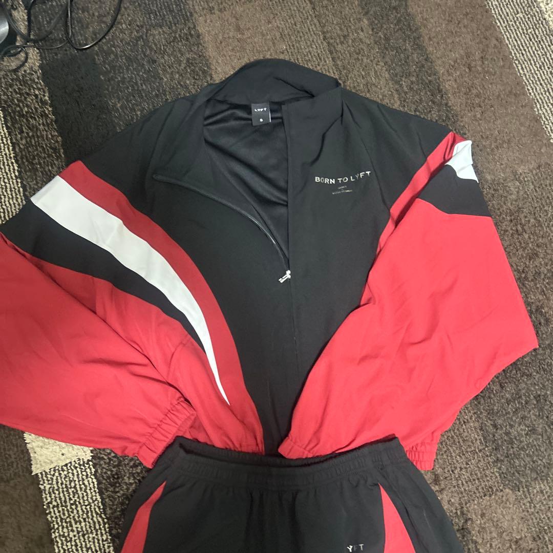 LYFT ストライプ ジャケット パンツ セット S