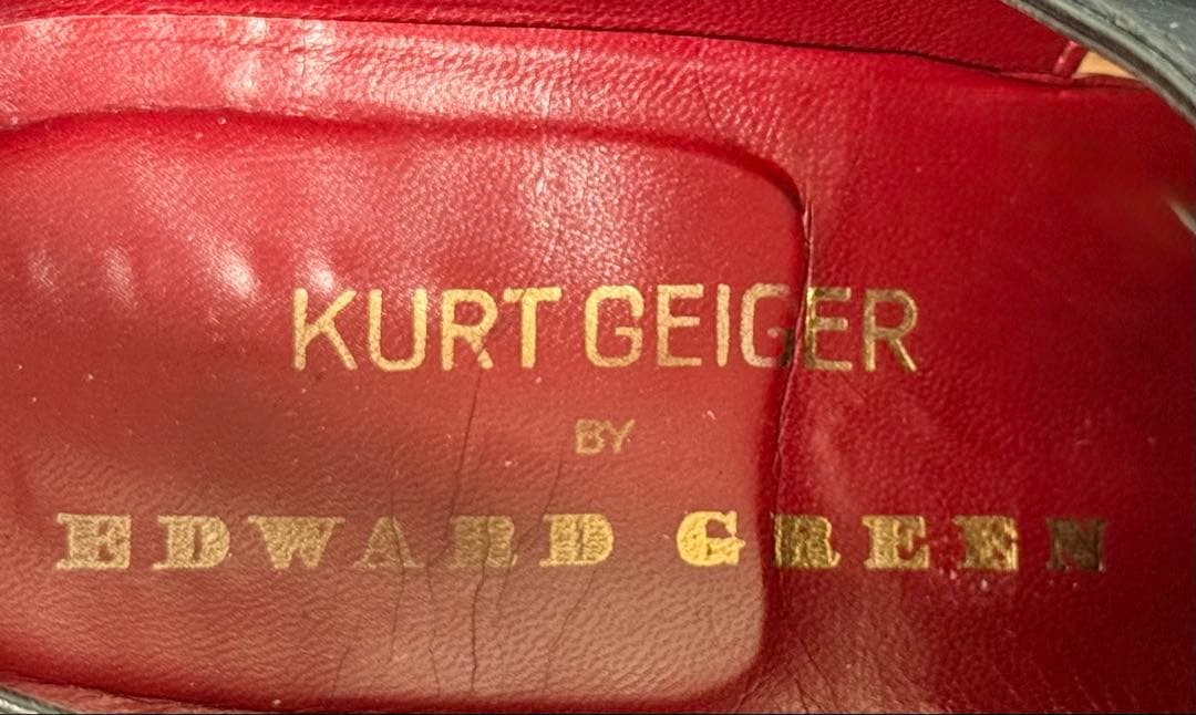 エドワードグリーン　チェルシー　7.5E　黒　202ラスト　シュークロス付属