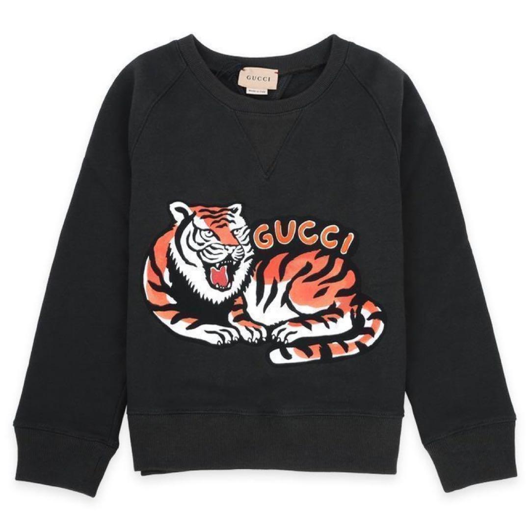 新品 未使用 GUCCI グッチ チルドレン タイガー スウェットトレーナー