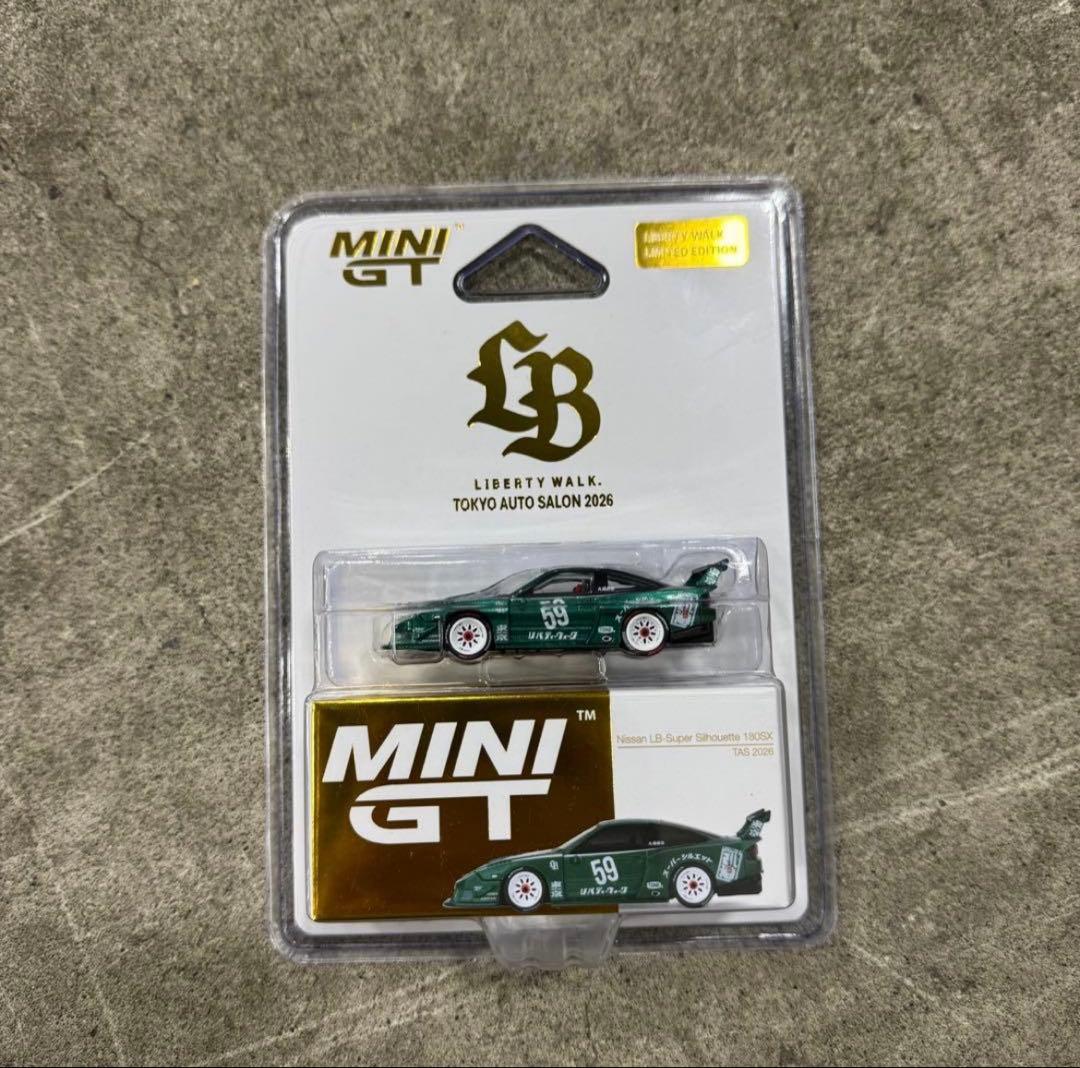 MINI GT 1/64 LBWK 180SX 東京オートサロン2026 - メルカリ