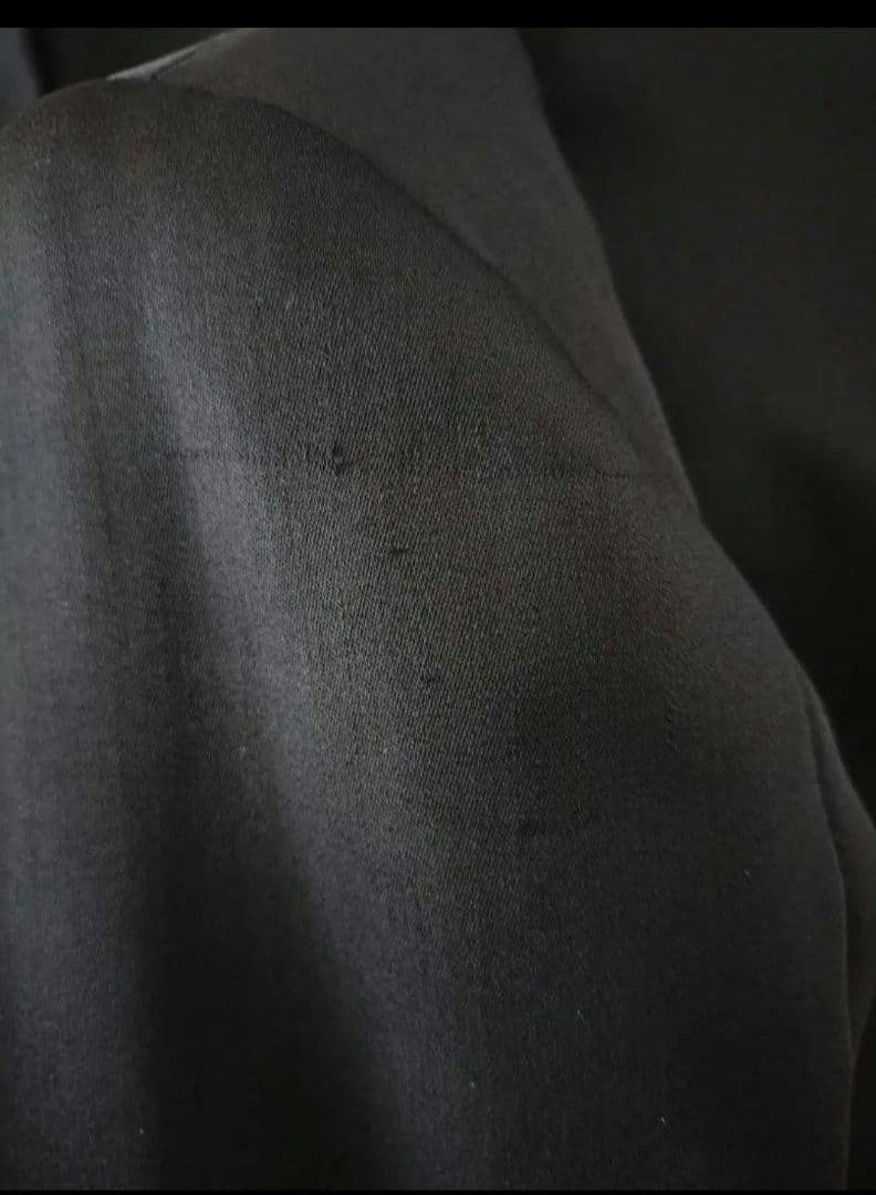 yohji yamamoto pour hoome美品背抜きダブルスーツ丸文字 - メルカリ