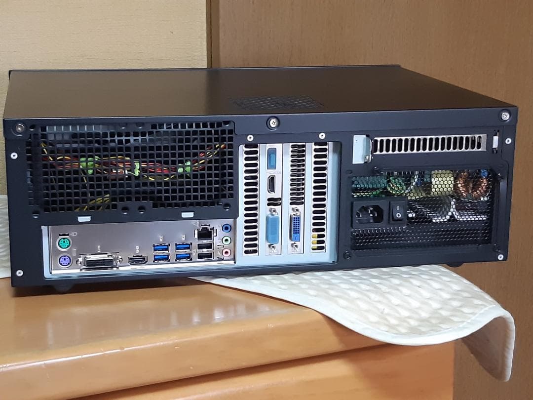 自作PC RYZEN7 1800X・16GB・128GB・GTX660