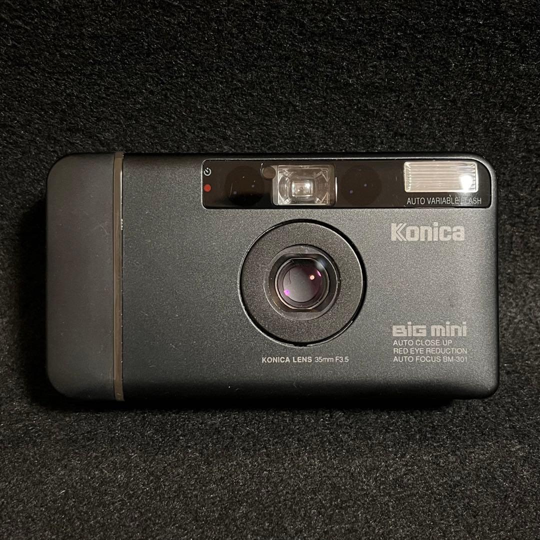 KONICA BiG mini BM-301 コンパクトフィルムカメラ - メルカリ