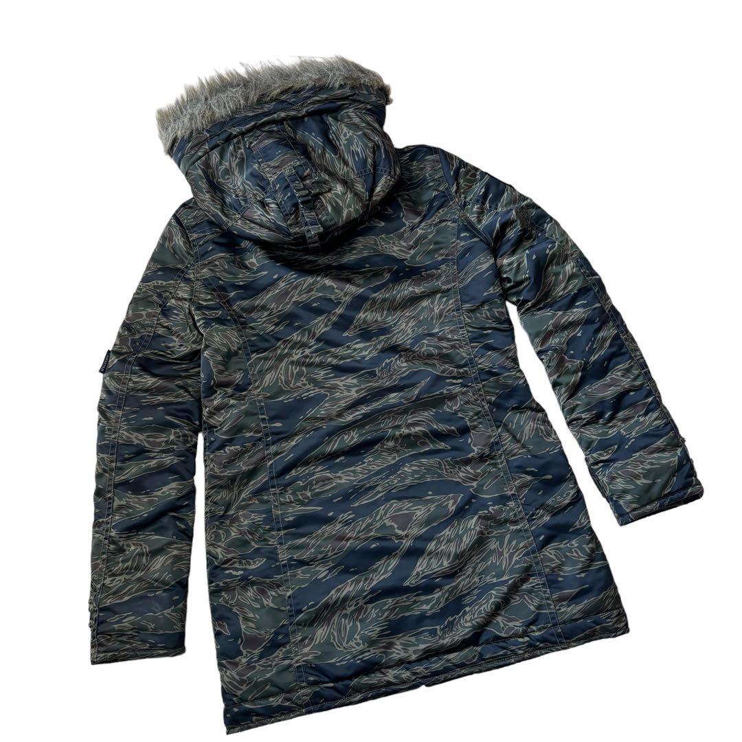 m*i様 ヒステリックグラマー N-3B カモフラ 迷彩柄 プリマロフト 中綿