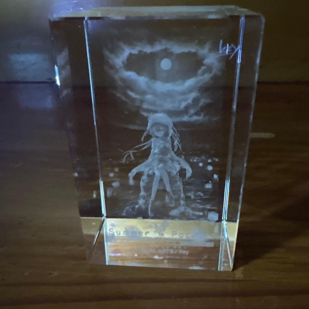 Summer Pockets 神山識 3Dクリスタル エビテン特典 - メルカリ