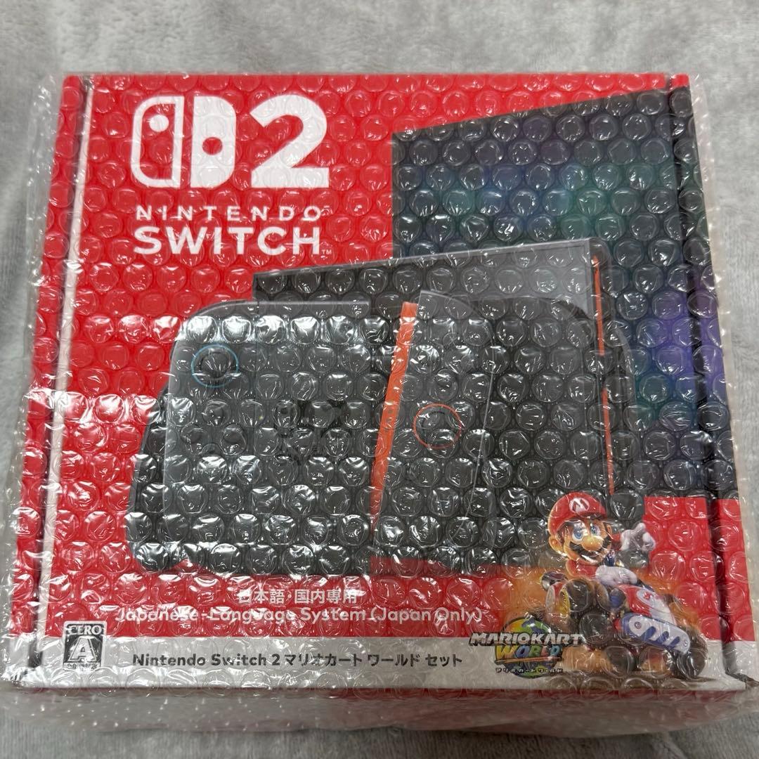 Nintendo Switch2 国内版　本体　マリオカート Switch2】 ニンテンドースイッチ2本体（日本語・国内専用）＋マリオ