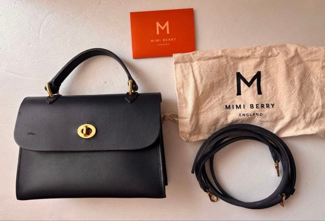 ミミベリー　MIMI BERRY 2wayショルダーバッグJUDE ターンロック MIMI BERRY（ミミベリー）の「MIMI BERRY | 〈別注〉2WAYハンドバッグ