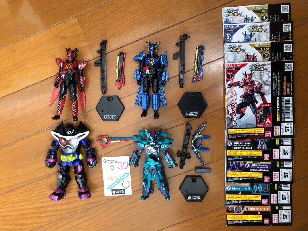食玩 創動 仮面ライダービルド まとめ売り その1 - メルカリ
