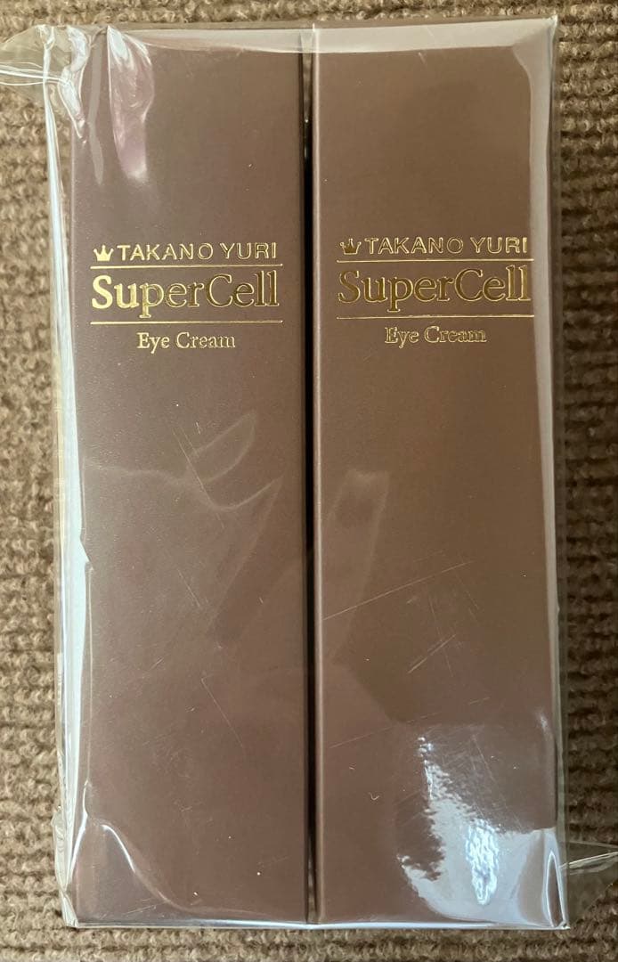 新品未開封 たかの友梨 スーパーセルアイクリーム 12g 2本 - 美容液