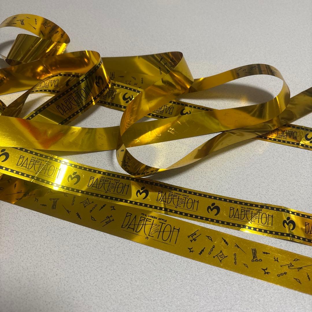 Mrs.GREEN APPLE BABELnoTOH 銀テープ【コメント用】 ミセスグリーンアップル バベル 銀テープ 金テープ キーホルダー Mrs