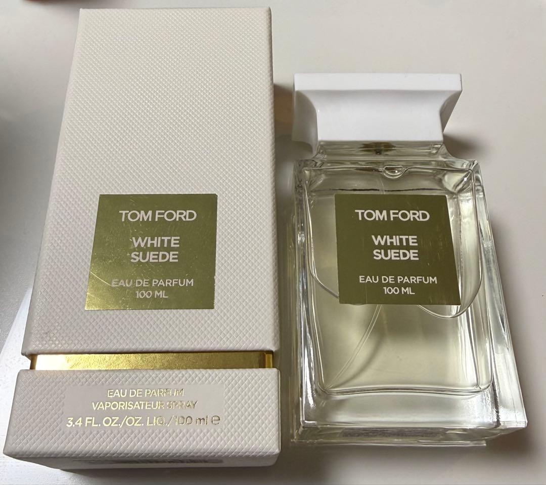 新品・未使用】TOM FORD トム フォードWHITE SUEDE - メルカリ