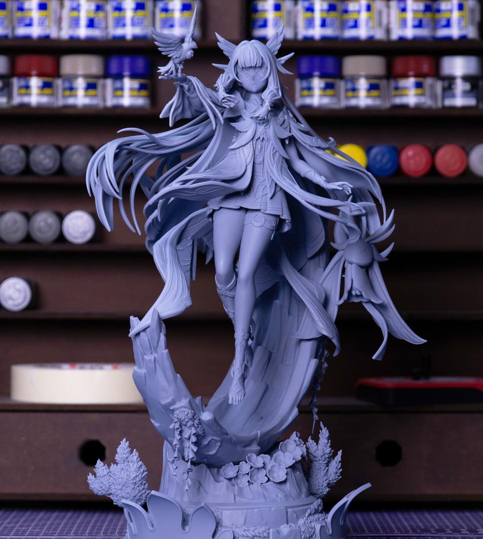 1/7 未塗装 未組立 フィギュア ガレージキット 原神 コロンビーナ