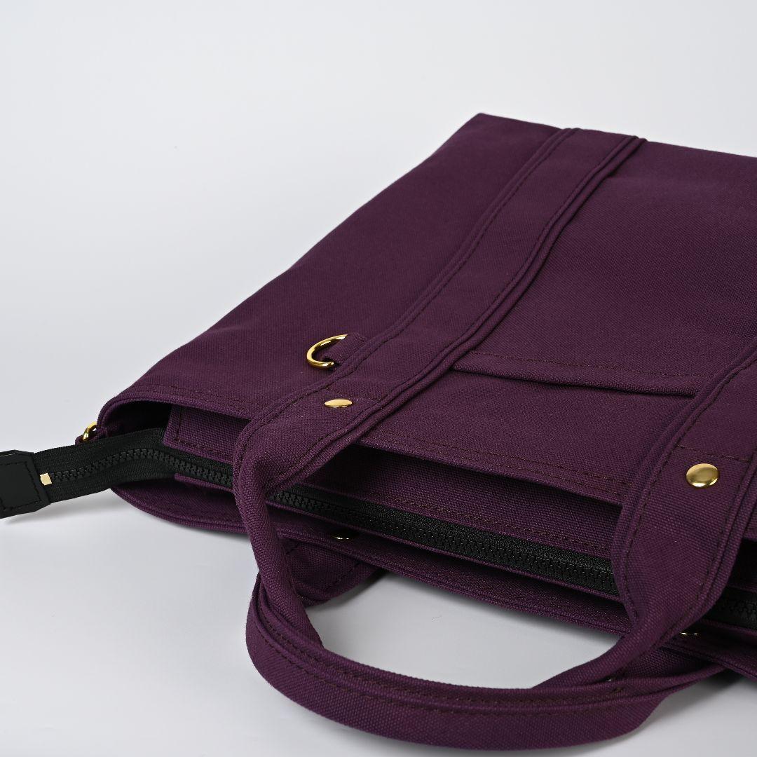 [富永佳代]8号/11号×旧倉敷帆布×8番糸 トートバッグ特大