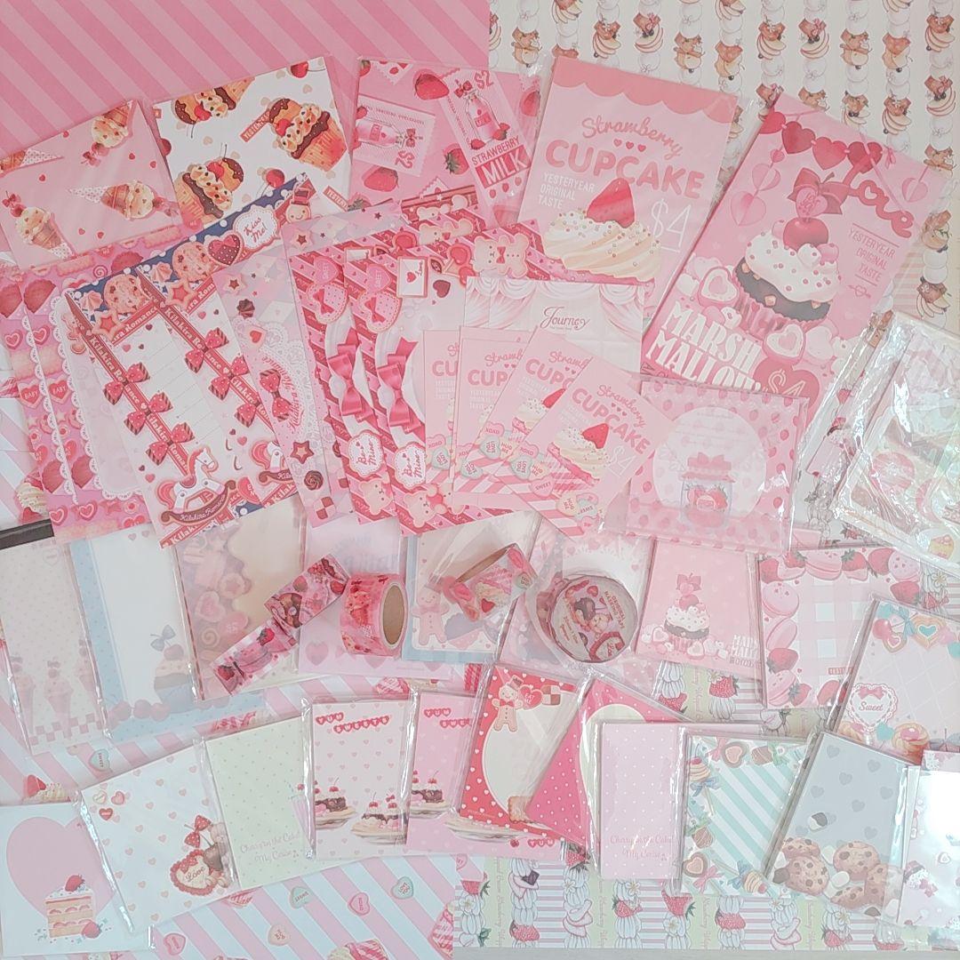 Yesteryear❣️紙もの詰め合わせ まとめ売り メモ デザインペーパー デザインペーパー＆メモまとめ売り 紙ものまとめ売り デザインペーパー