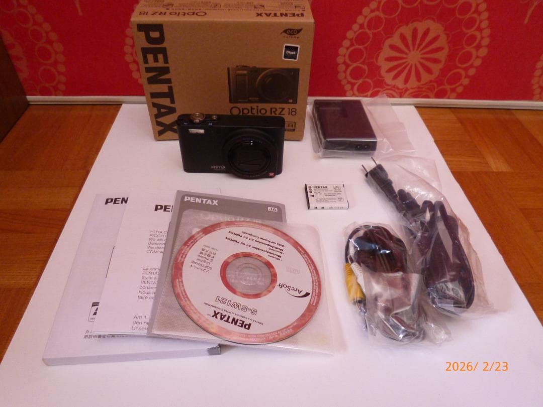 ペンタックス PENTAX Optio RZ18 ブラック - メルカリ